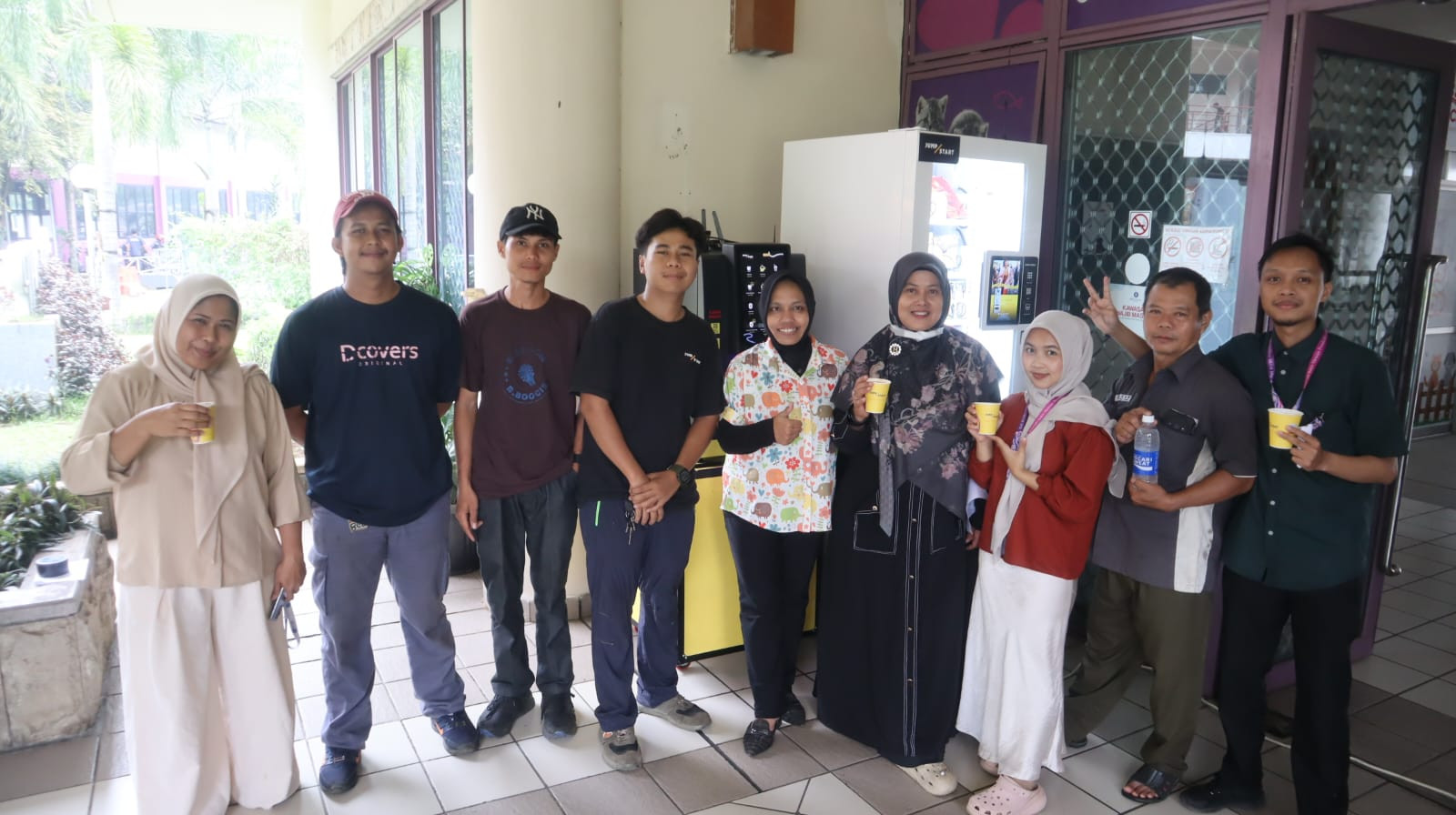 Peresmian JUMP START COFFE di lingkungan RSHP SKHB IPB University