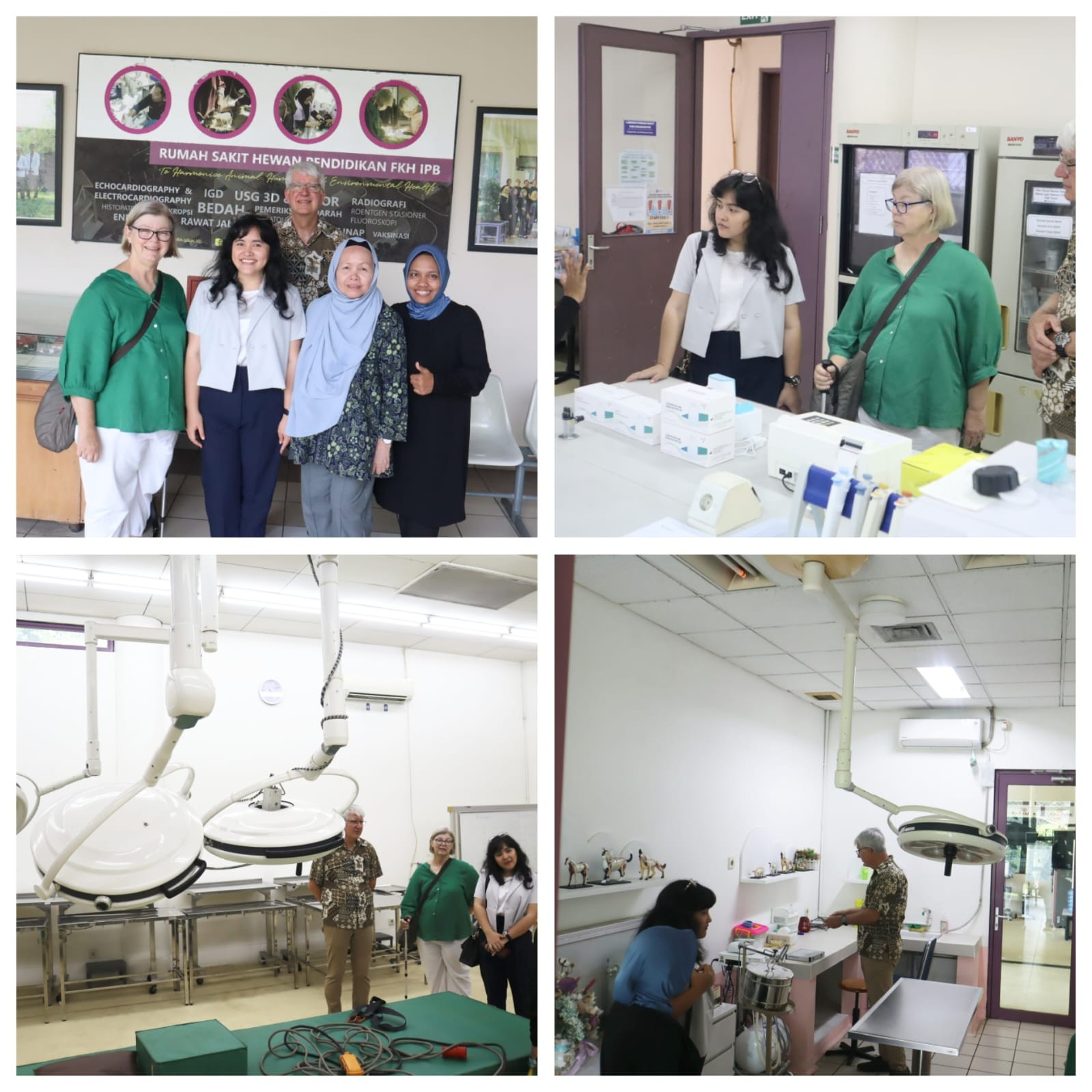 Kunjungan kerjasama dengan Gungahlin Veterinary Hospital Doc di Canberra Australia.
